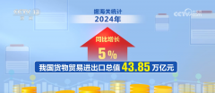 <strong>4385万亿元立异高！2024年我国外贸实现“</strong>
